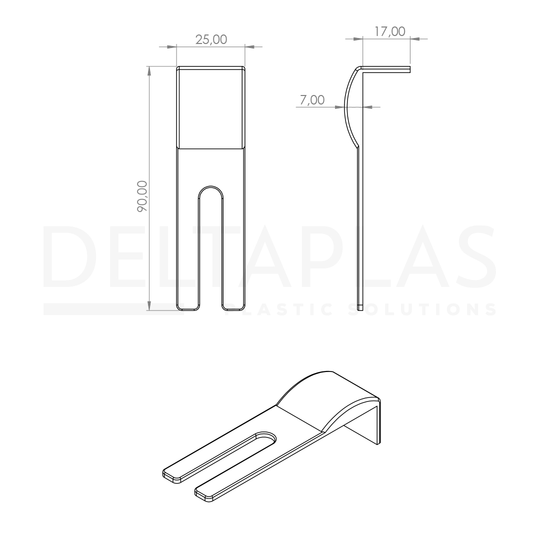 Baza Üst Tabla Dengeleme Takozu