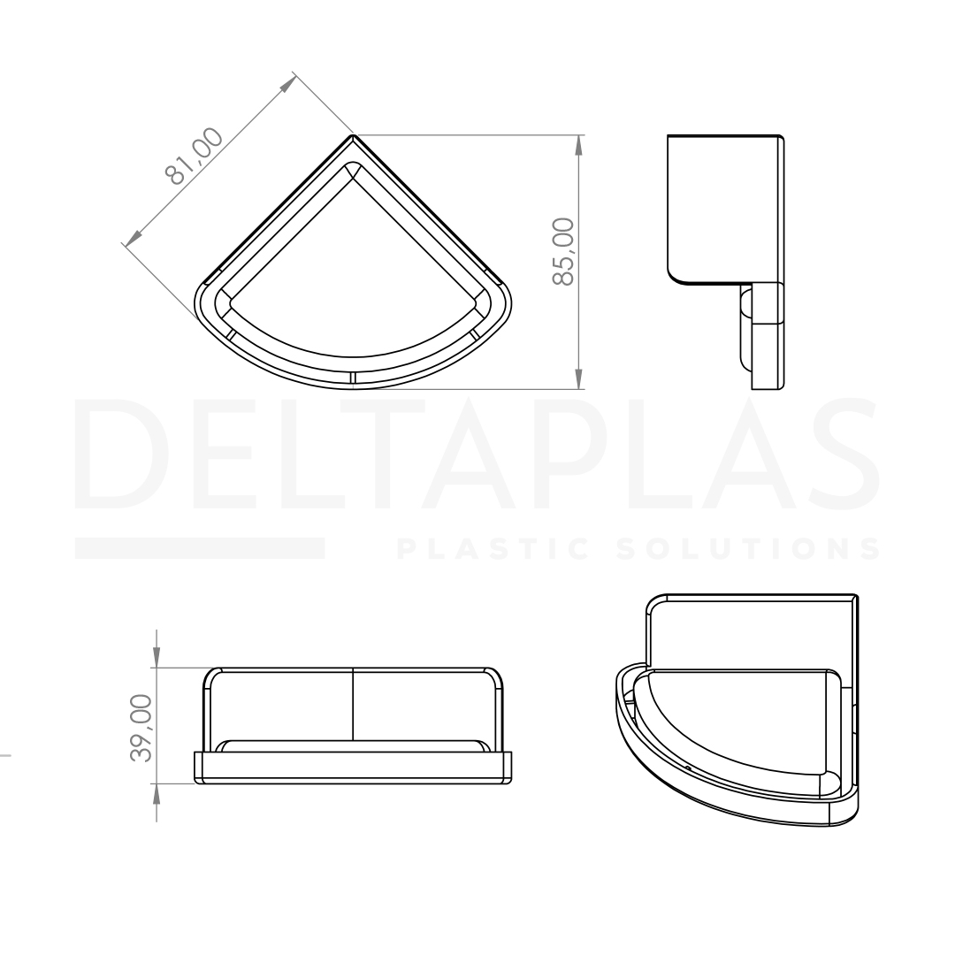 Moon Köşe Koruyucu Pabuç